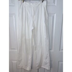 Banana Republic Ivory Wide Leg Pants